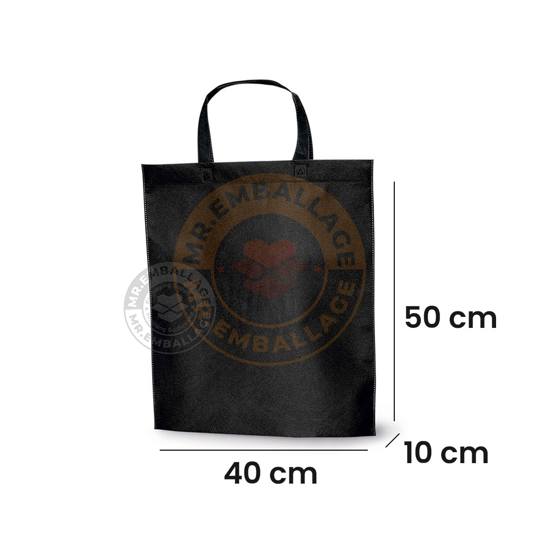 sac-non-tissé-40x50x10cm-avec-anses-noir