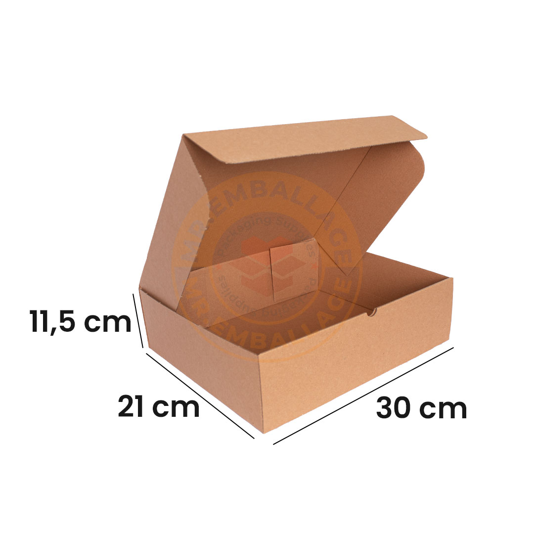 boite-postale-marron-30x21x11,5cm-en-carton