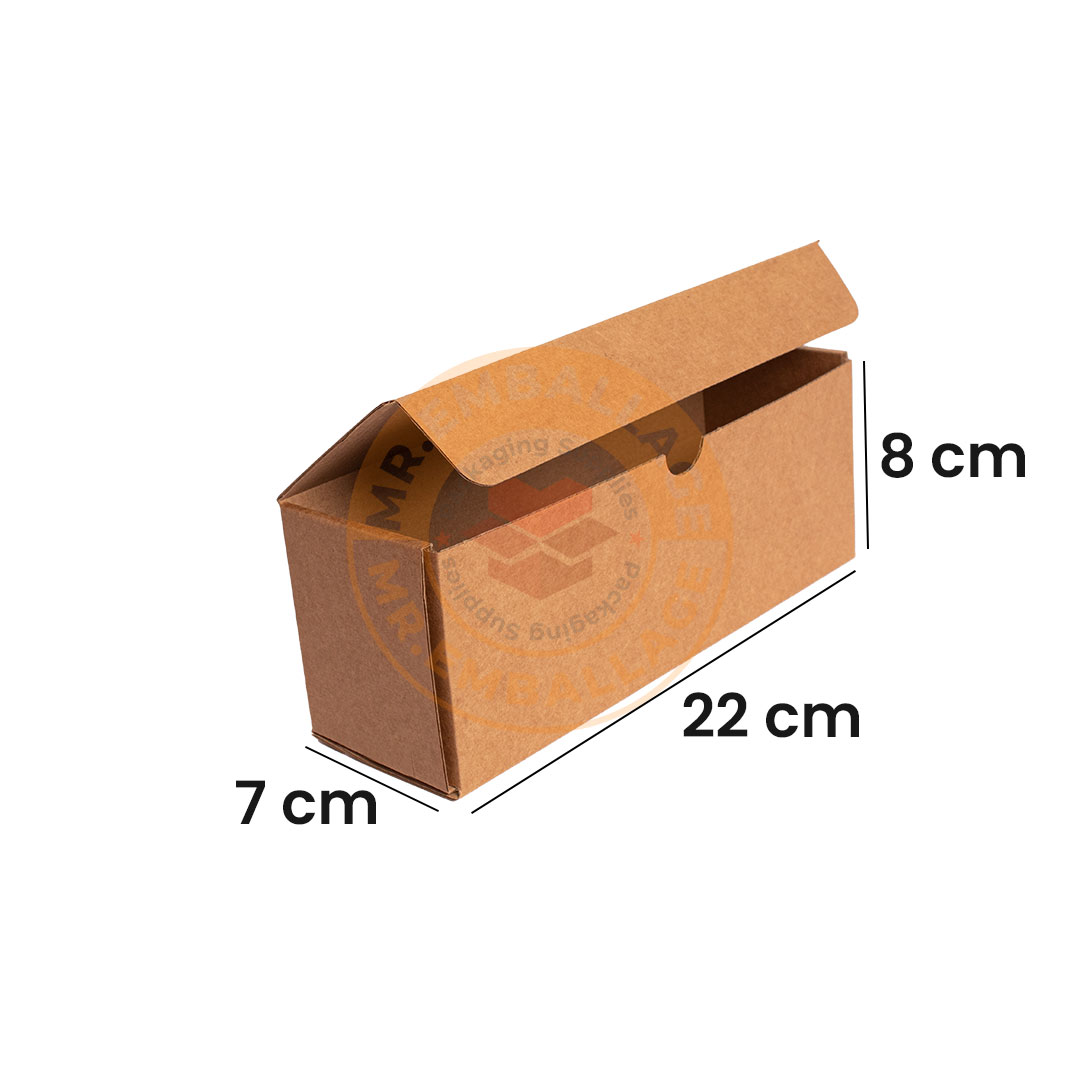 boite-en-carton-22x7x8-cm-d’emballage-marron